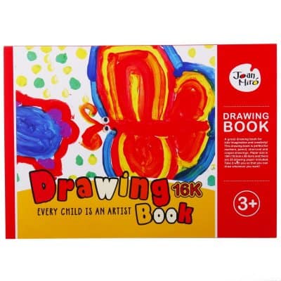Joan Miro Drawing Book 16K สมุดวาดเขียน