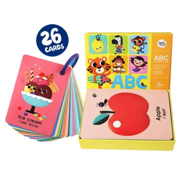 ABC Ring Flash Card แฟลชการ์ดสำหรับเด็กเล็ก