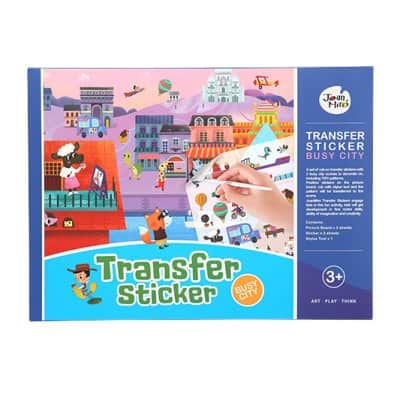 Transfer Sticker-Busy City สติ๊กเกอร์ Transfer ชุด Busy City