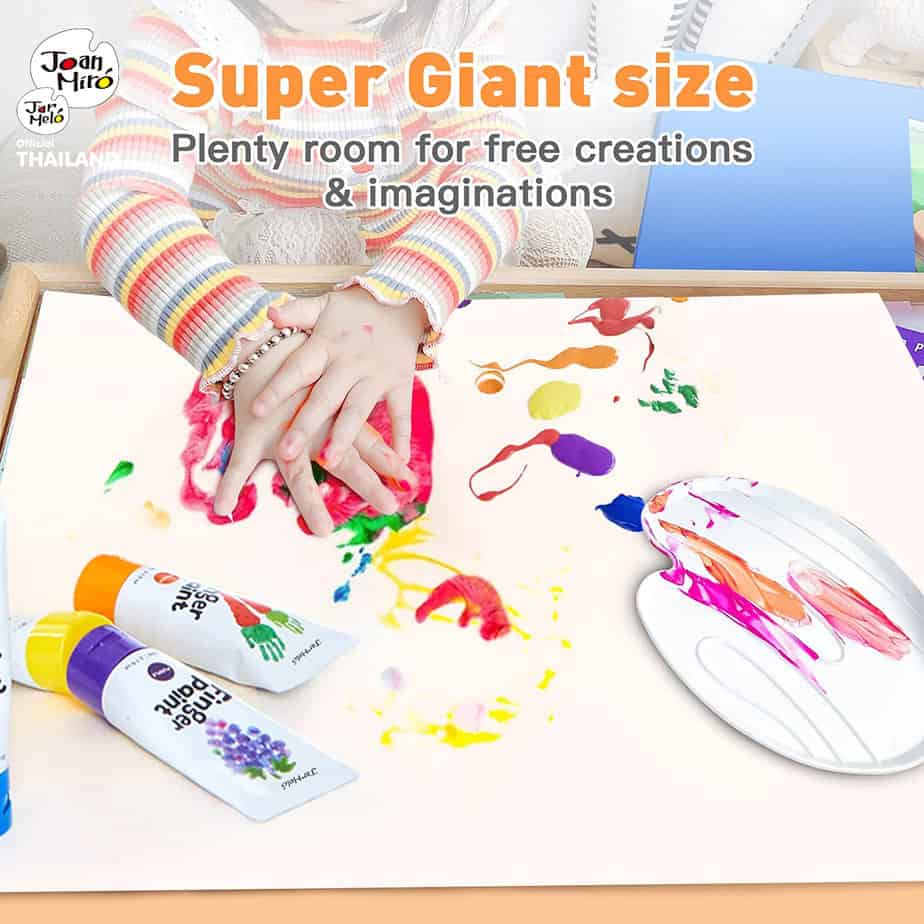 Finger Paint สีฟิงเกอร์เพ้นท์ปลอดสารพิษ สีสำหรับเด็กไร้สารพิษ