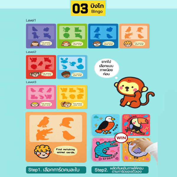 Big Box Of Game บอร์ดเกมส์สำหรับเด็ก