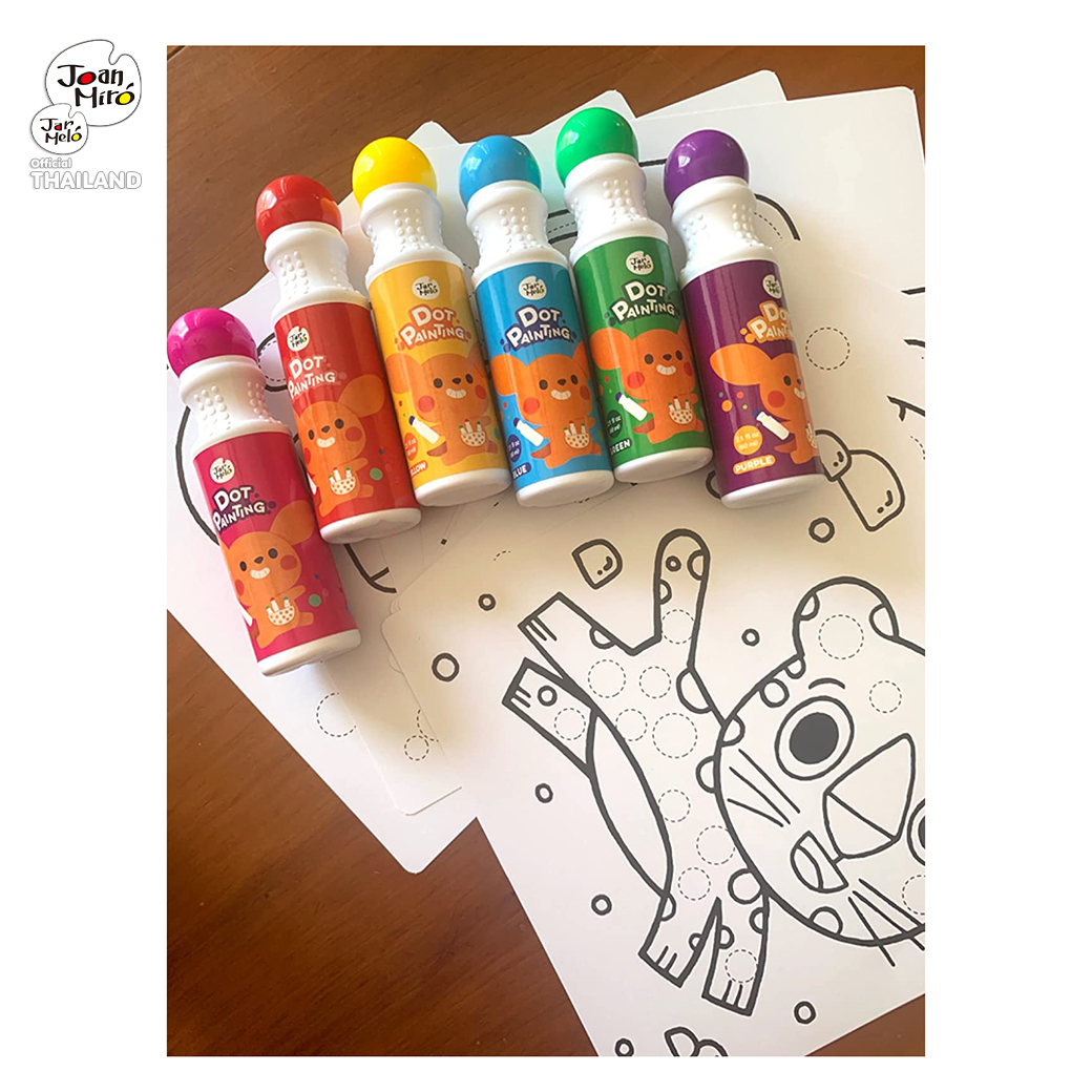 Dot Painting Colors Set ชุดปากกาแต้มสี สีสำหรับเด็ก