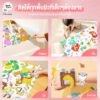 Joan Miro กระดาษวาดรูประบายสี Sticky Coloring Poster - Fairytale Land ของเล่นเสริมพัฒนาการเด็ก 3 ขวบขึ้นไป